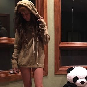 Dava Threads Bamboo Fleece Hooded Cowl